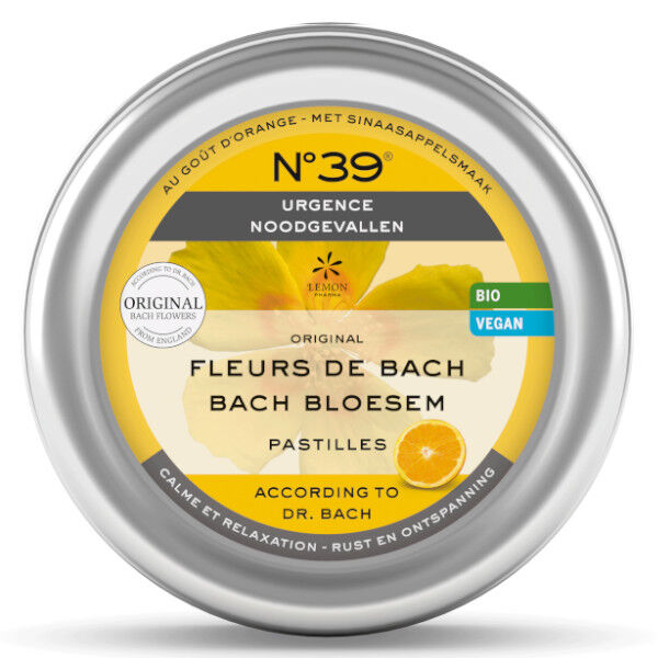 Lemon Pharma Fleurs de Bach Pastilles Urgence n°39