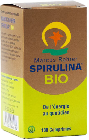 Pharm Up Marcus Rohrer Spirulina Bio 180 Comprimés