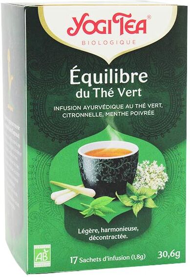 Yogi Tea Equilibre Thé Vert 17 sachets