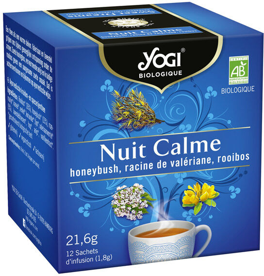 Yogi Biologique Infusion Nuit Calme Bio 12 sachets