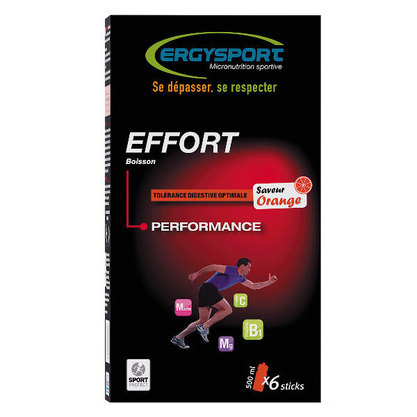 Nutergia Ergysport Effort Orange 6 sticks