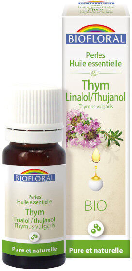 Biofloral Perles Huile Essentielle Thym Linalol / Thujanol Bio 20ml