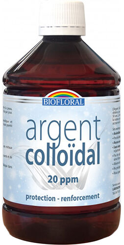 Biofloral Argent Colloidal 20 ppm flacon 500ml