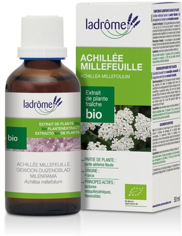 Ladrôme Extraits de Plantes Fraîches Achillée Millefeuille Bio 50ml