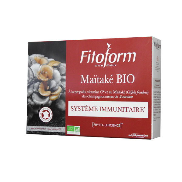 Fitoform MaÏtaké Bio Ab Ecocert 20 ampoules