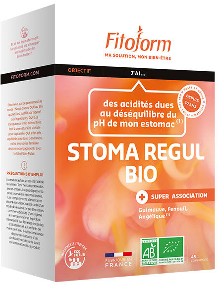 Fitoform Stoma Régul Bio 45 comprimés