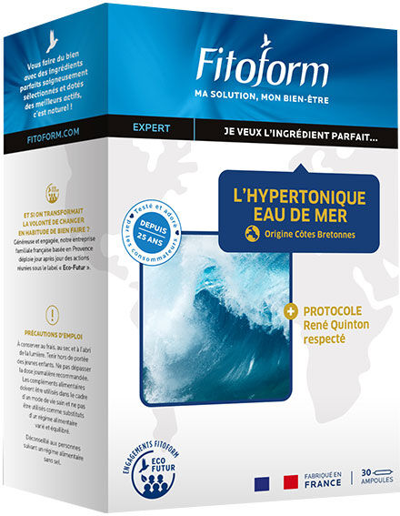 Fitoform L'Hypertonique Eau de Mer 30 ampoules