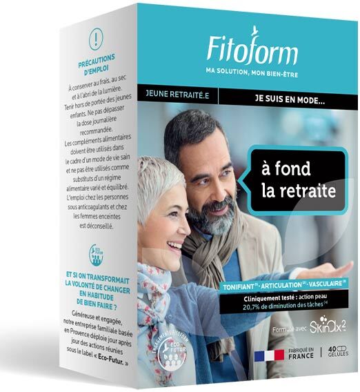 Fitoform A Fond la Retraite 40 gélules