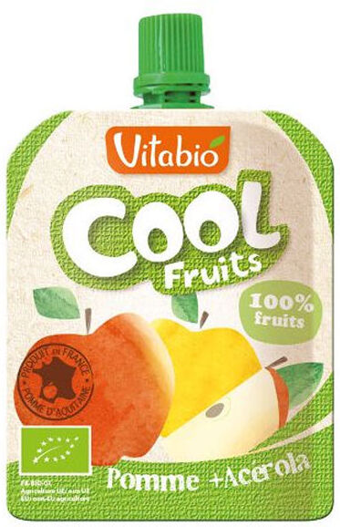 Vitabio Cool Fruits Pomme d'Aquitaine + Acérola 90g