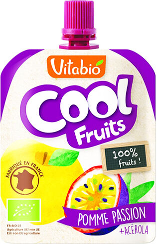 Vitabio Cool Fruits Pomme Passion + Acérola 90g