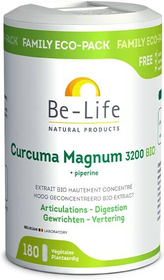 Be Life Be-Life Curcuma Magnum 3200 + Piperine Bio 180 gélules