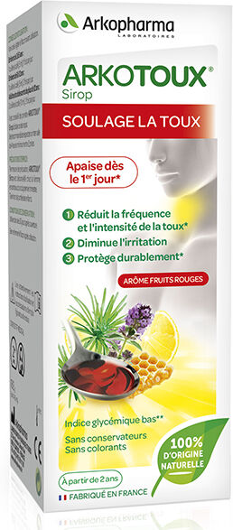 Arkopharma Arkotoux Sirop Soulage La Toux 140ml