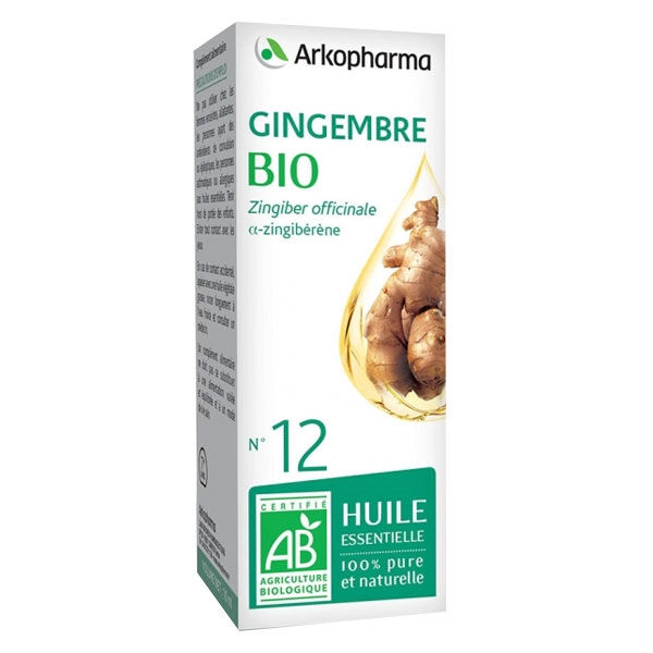 Arko Essentiel Huile Essentielle Bio Gingembre N°12 5ml