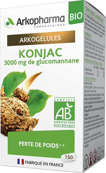 Arkopharma Arkogélules Konjac Bio 150 gélules