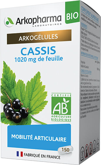 Arkopharma Arkogélules Cassis Bio 150 gélules