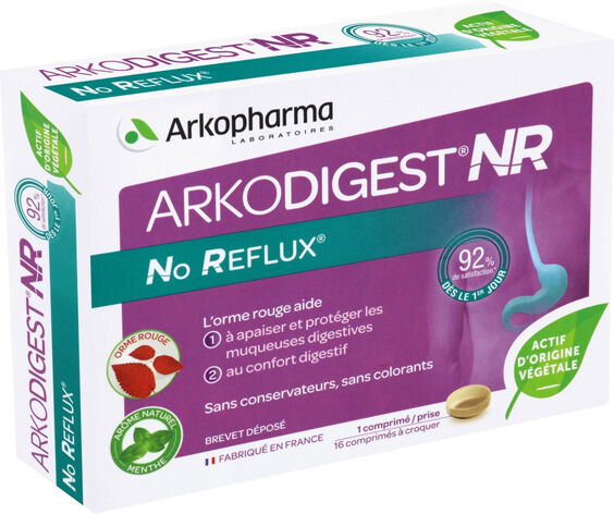 Arkopharma Arkodigest No Reflux 16 comprimés