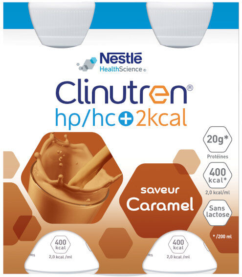 Clinutren HP/HC + Saveur Caramel 4 x 200ml