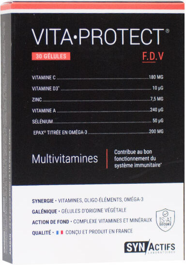 Synactifs Vitaprotect 30 gélules