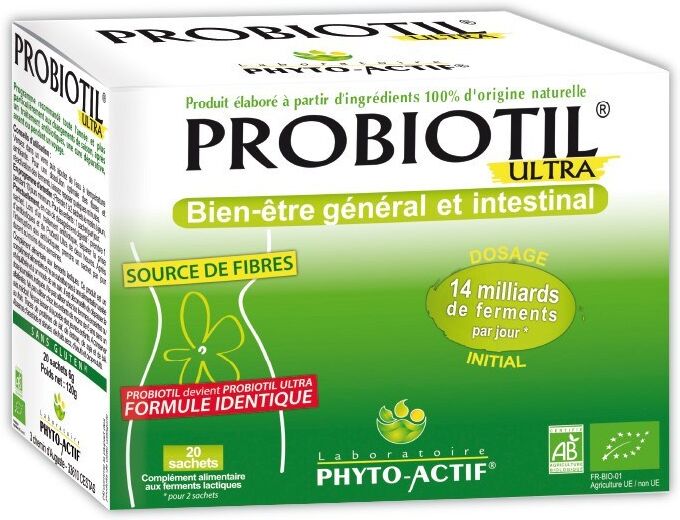 Phyto-Actif Phytoactif Probiotil Ultra Bio 20 sachets