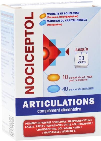 Polidis Nociceptol Articulations 50 comprimés