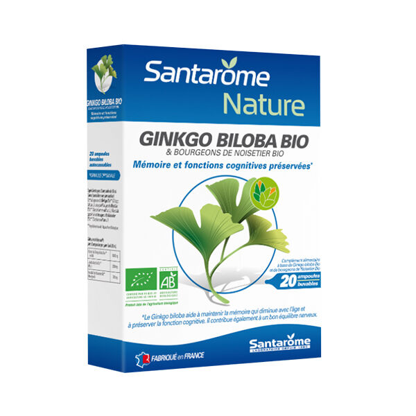 Santarome Bio Gingko Bio 2000 20 ampoules