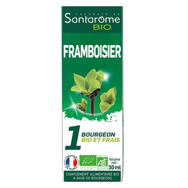 Santarome Bio Bourgeon Framboisier Bio 30ml
