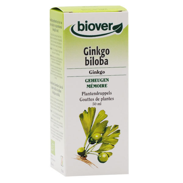 Biover Ginkgo Biloba Teinture Bio 50ml