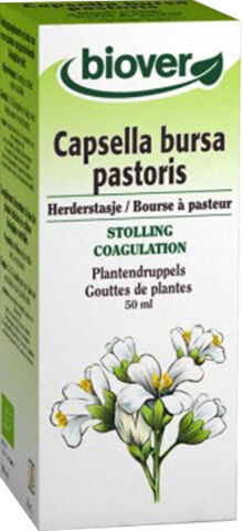 Biover Bourse à Pasteur - Capsella Bursa Pastoris Teinture Bio 50ml