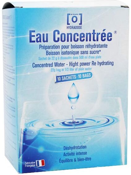 Nutridays Hydradose Eau Concentrée Réhydratant 10 sachets