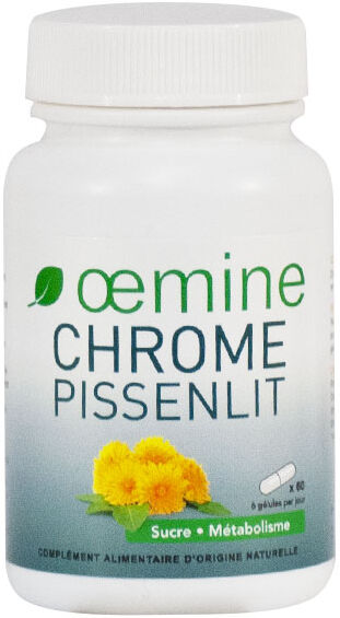 Oemine Chrome Pissenlit 60 gélules