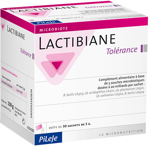 Pileje Lactibiane Tolérance 30 sachets