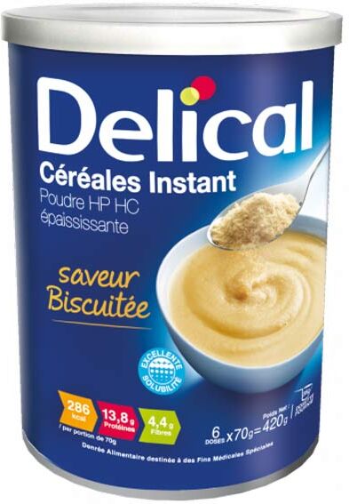 Delical Céréales Instant Biscuit 420g