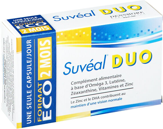 Densmore Suvéal Duo Format Eco 2 Mois 60 capsules