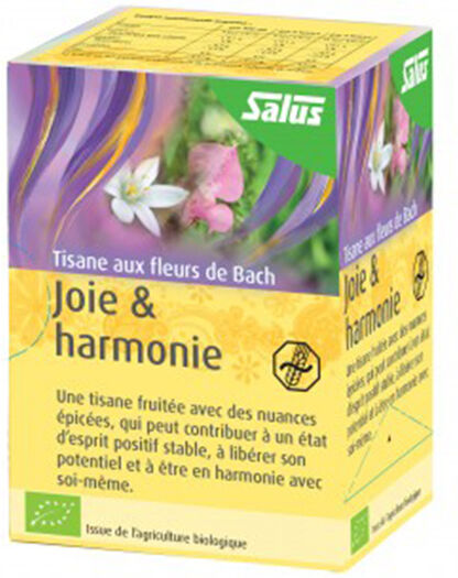 Salus Tisane Fleur de Bach Joie & Harmonie 15 sachets