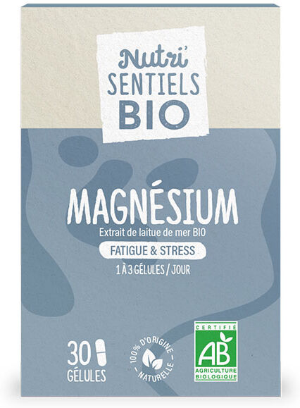 Nutrisanté Les Nutri'Sentiels Bio Magnésium 30 gélules