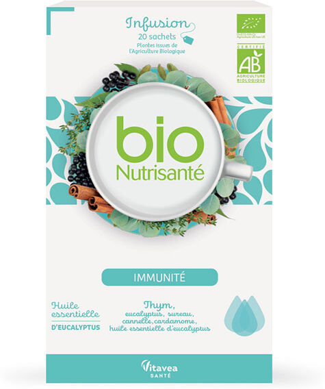 Nutrisanté Infusion Immunité Bio 20 Sachets