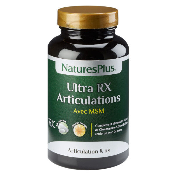 Natures Plus Ultra RX Articulations MSM 90 comprimés