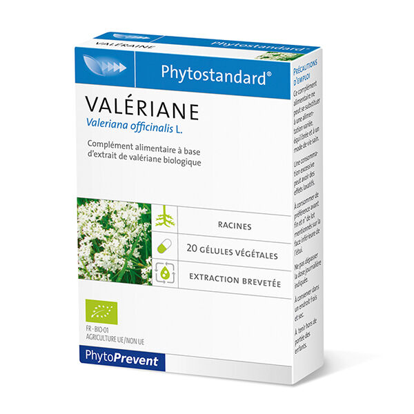 Pileje Phytoprevent Valériane Bio 20 gélules