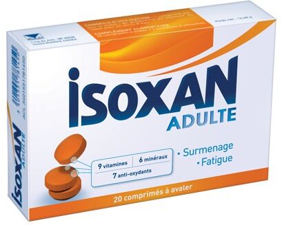 Isoxan Adulte 20 comprimés