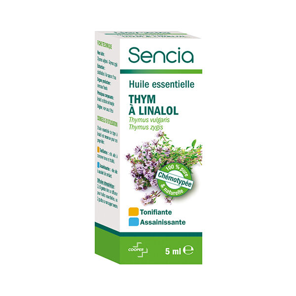 Sencia Huile Essentielle Thym à Linalol 5ml