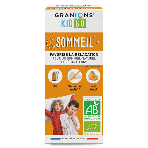 Laboratoire des Granions Granions Kid Enfant Sommeil Bio 125ml