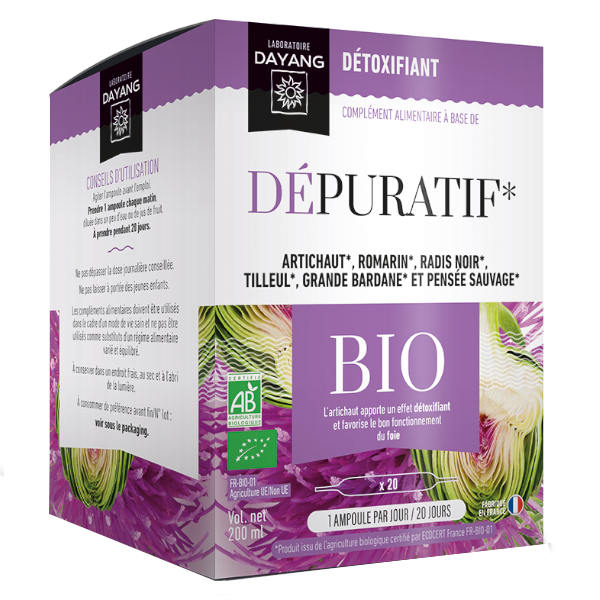 Dayang Dépuratif Bio 20 ampoules