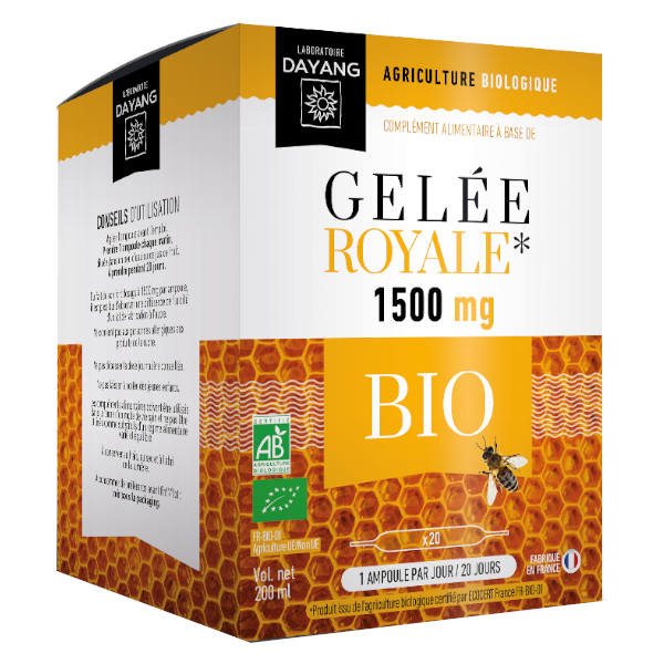 Dayang Gelée Royale Bio 1500mg 20 ampoules