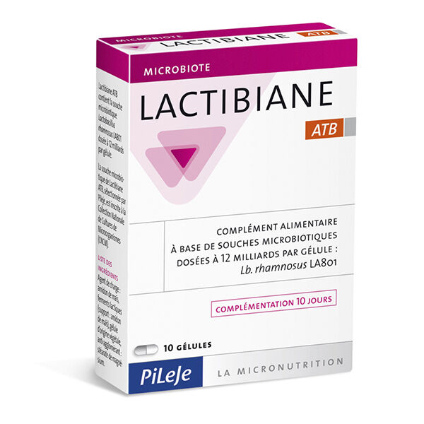 Pileje Lactibiane ATB 10 gélules