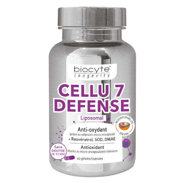 Biocyte Cellu 7 Defense 40 gélules