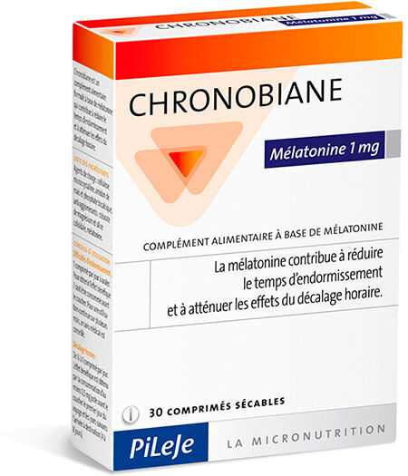 Pileje Chronobiane Mélatonine 1mg 30 comprimés