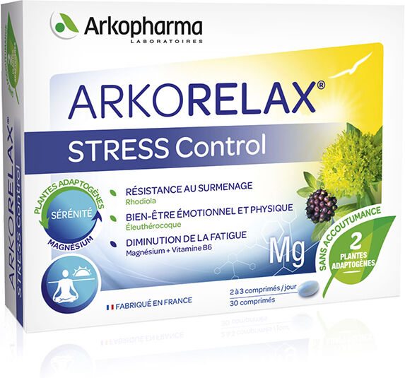 Arkopharma Arkorelax Stress Control 30 comprimés