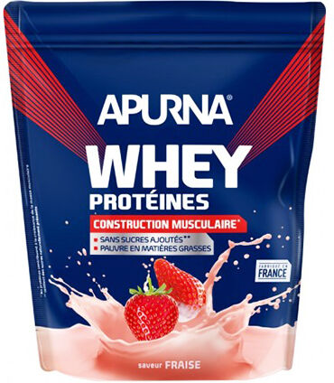 Apurna Whey Protéines Fraise Doypack 750g