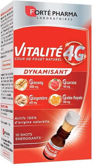 Forté Pharma Vitalité 4G Dynamisant 10 shots