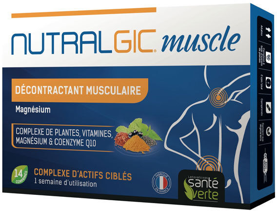 Santé Verte Nutralgic Muscles 14 comprimés